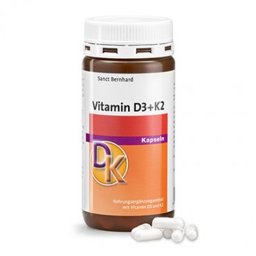 Capsule di vitamina D3+K2